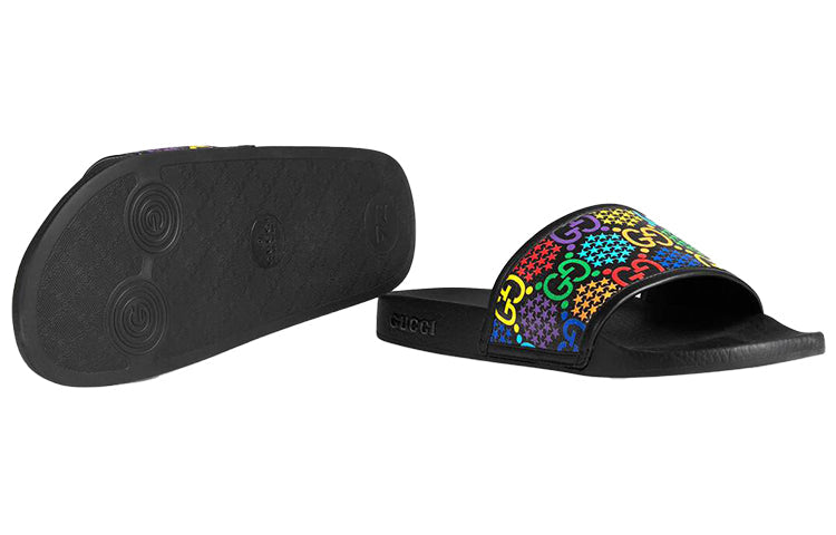 Gucci Slide 'Psychedelic - Black' 610089-H2030-1102