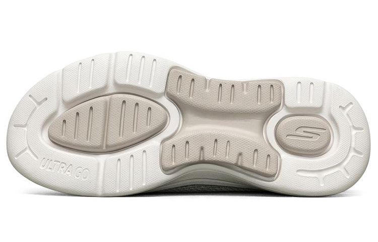 (WMNS) Skechers Go Walk Arch Fit 'Gray Red White' 124477-TPMT