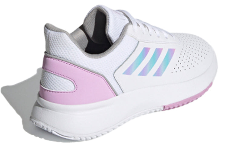 (WMNS) adidas Courtsmash White/Pink FY8732