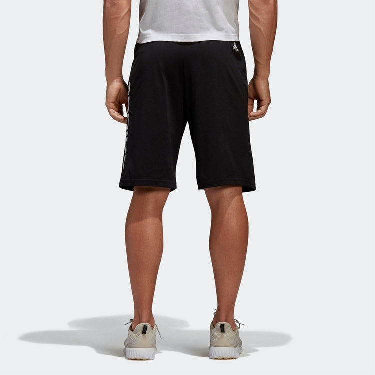 adidasEss Lin Shor SJ Sports Knit Shorts Black BS5026