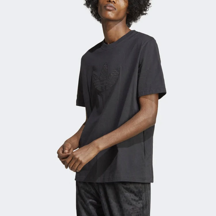 adidas Graphics Monogram Tee 'Black' IC8878