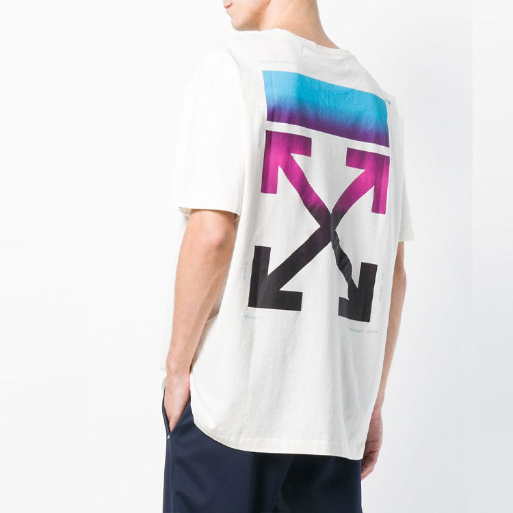 Off-White Gradient SS Over Tee OMAA038F18185005-WH
