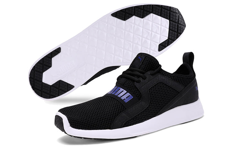 PUMA Abiko IDP Shoes Black/White/Purple 371431-01