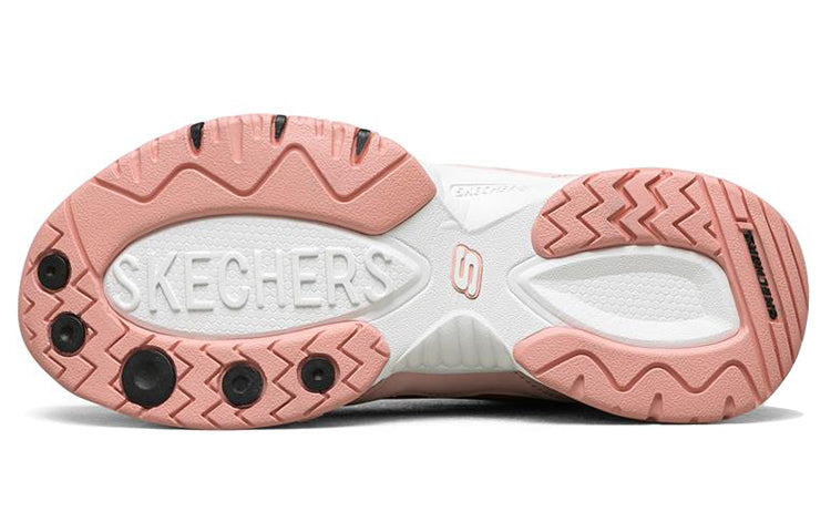 (WMNS) Skechers D'Lites Train Low-Top Running Shoes Pink/Red 66666276-PNK