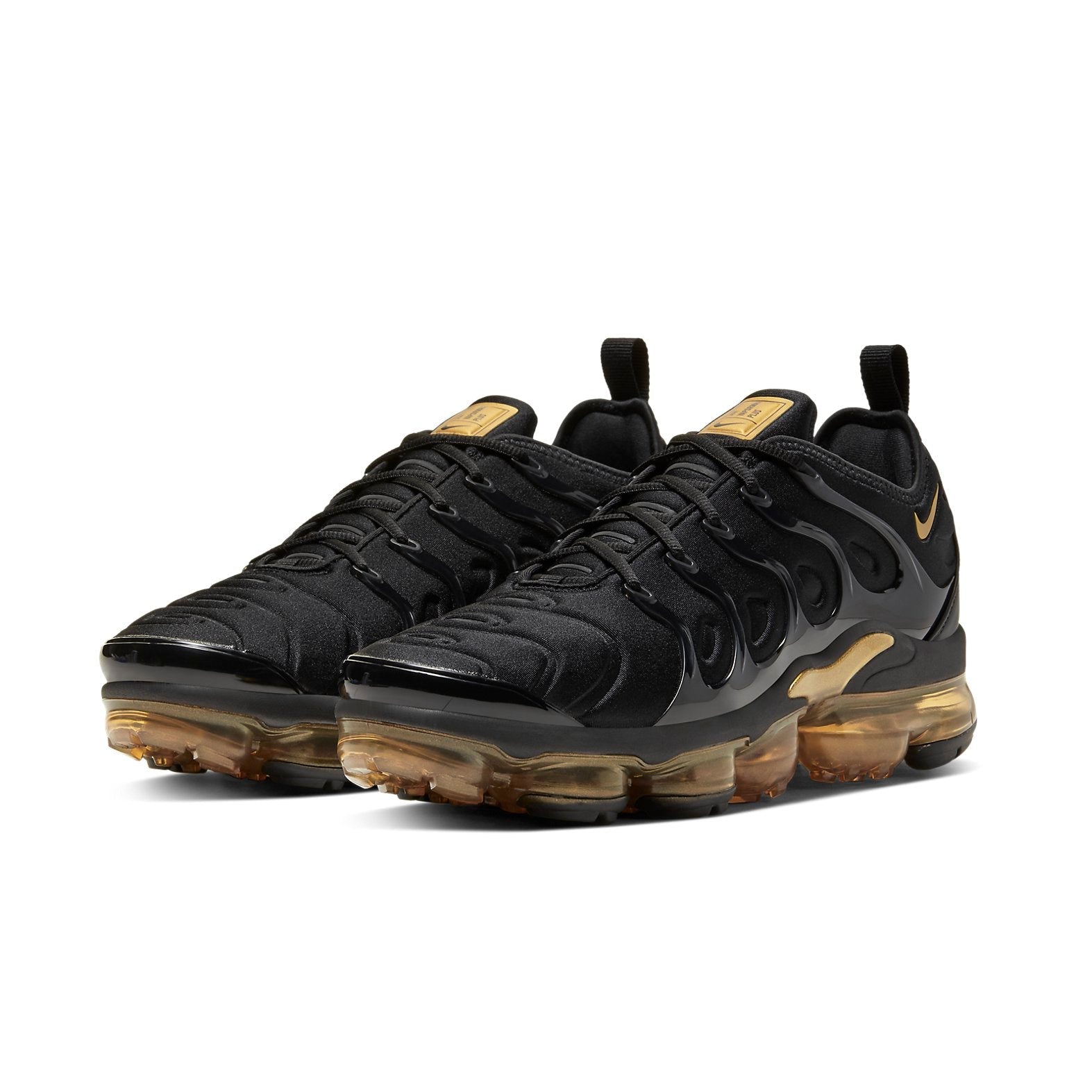 Nike Air VaporMax Plus 'Triple Black Gold' CW7299-001