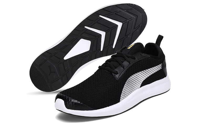 (WMNS) PUMA George Idp Low-cut Black/White 371219-01