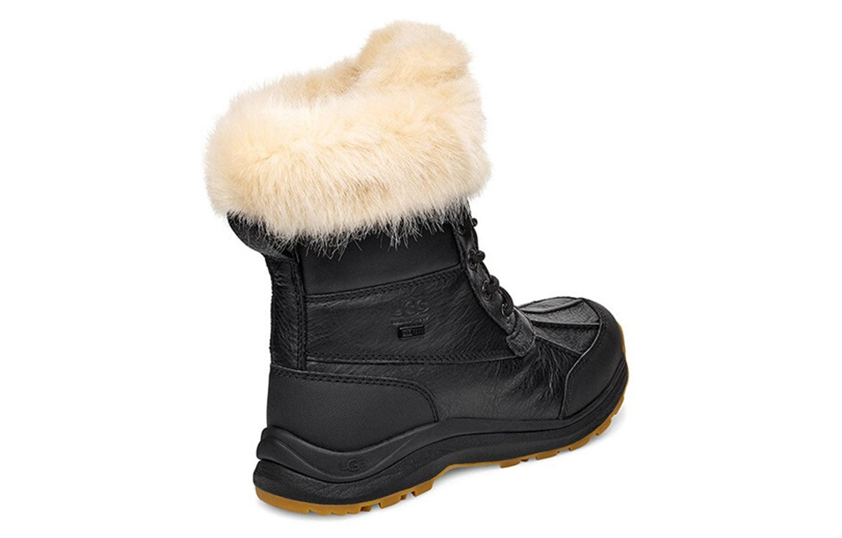 (WMNS) UGG Adirondack Boot III Fluff Fleece Lined Black 1103849-BLK