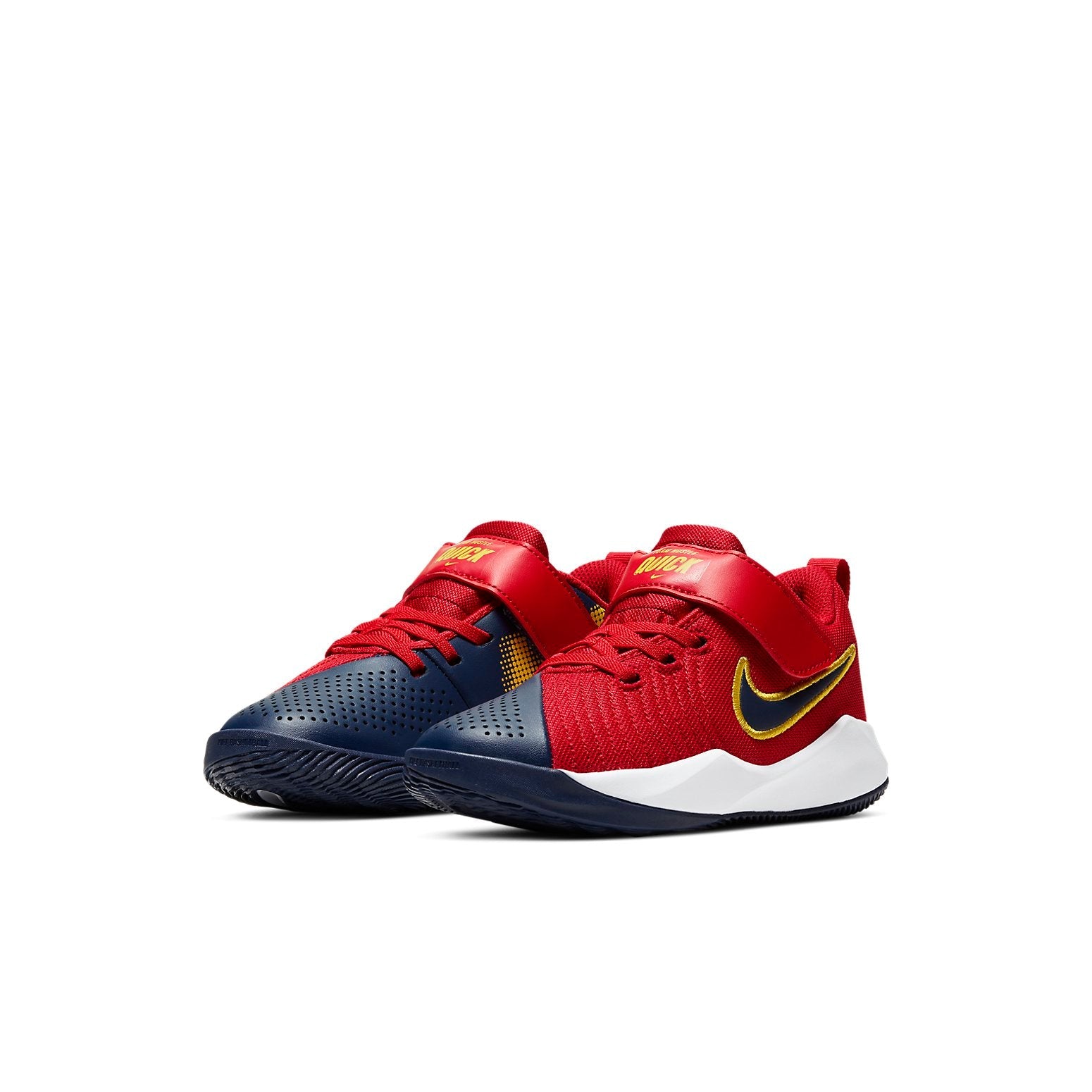 (PS) Nike Team Hustle Quick 9 'University Red White' AT5299-602