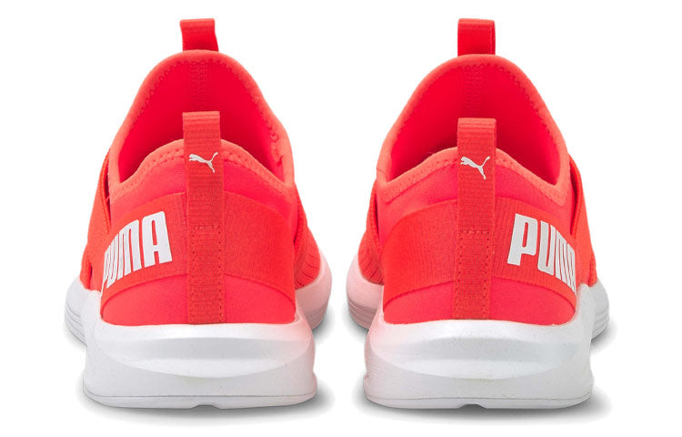 (WMNS) PUMA Prowl Slip On Low-Top Sneakers Orange/White 193078-15