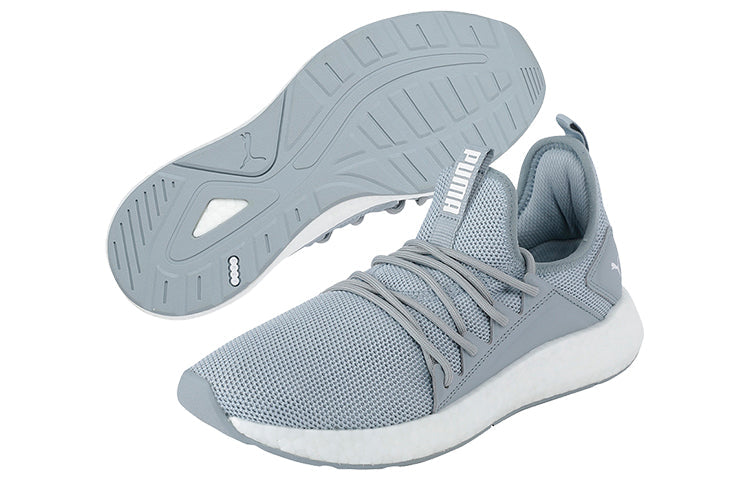 (WMNS) PUMA Nrgy Neko Low Top Running Shoes Grey/White 191069-06