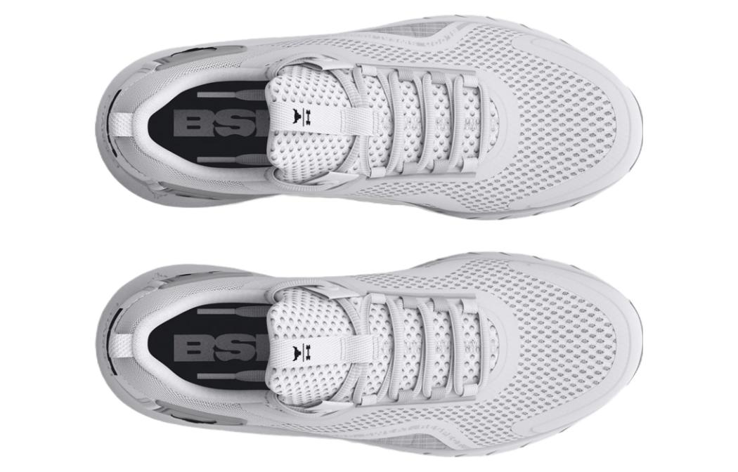 (WMNS) Under Armour Project Rock BSR 3 'White Halo Grey' 3026458-101