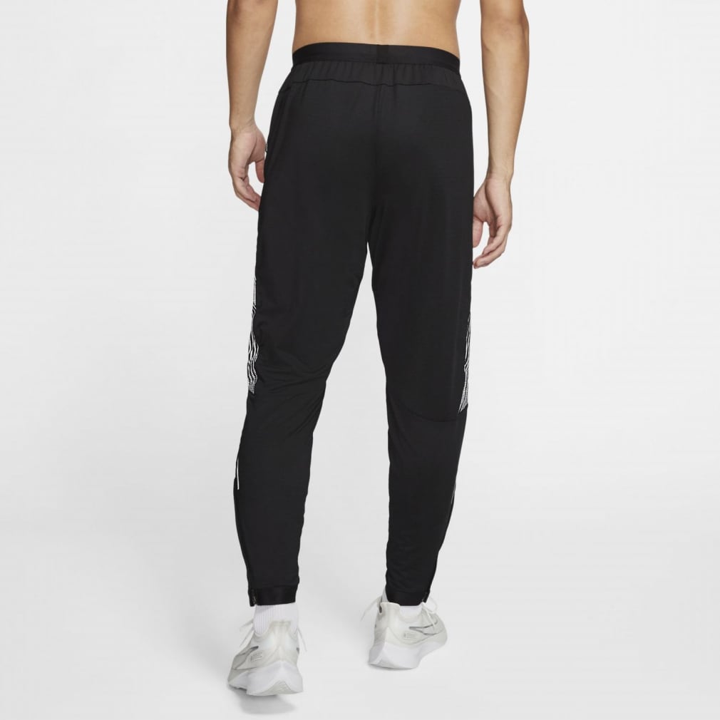 Nike MENS Phenom Multicolor Zipper Ankle Banded Sports Pants Grey/Black Grayblack CJ5710-010