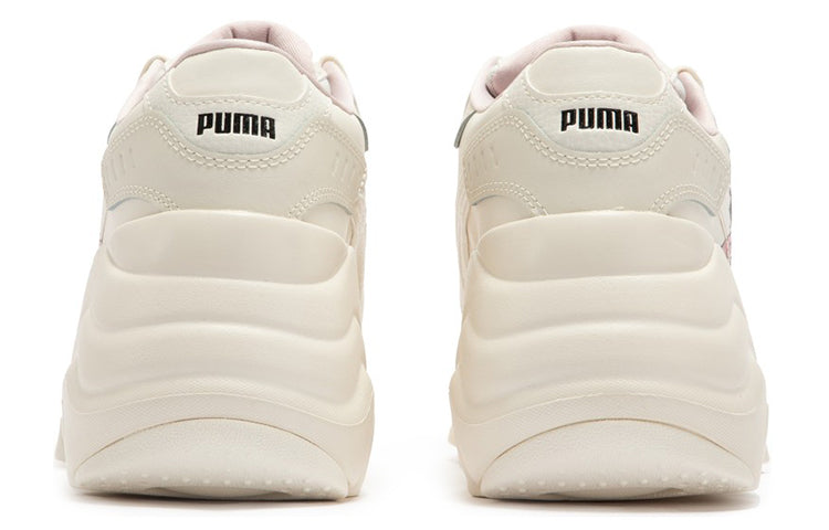 (WMNS) PUMA Pulsar Wedge 'Cream Pink Red' 387090-01