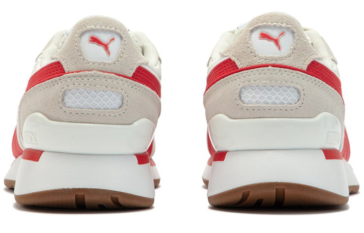 PUMA Space Lab Athleisure Casual Sports Shoe Unisex White Red 383158-04