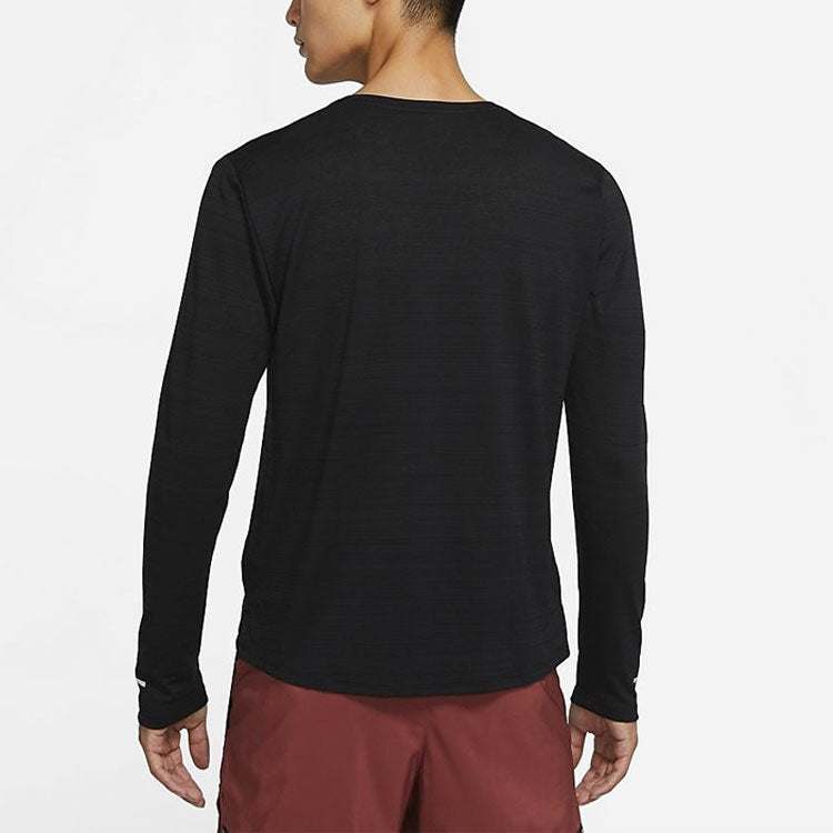 Nike AS Men's NK DF Miler Top LS Black CU5990-010