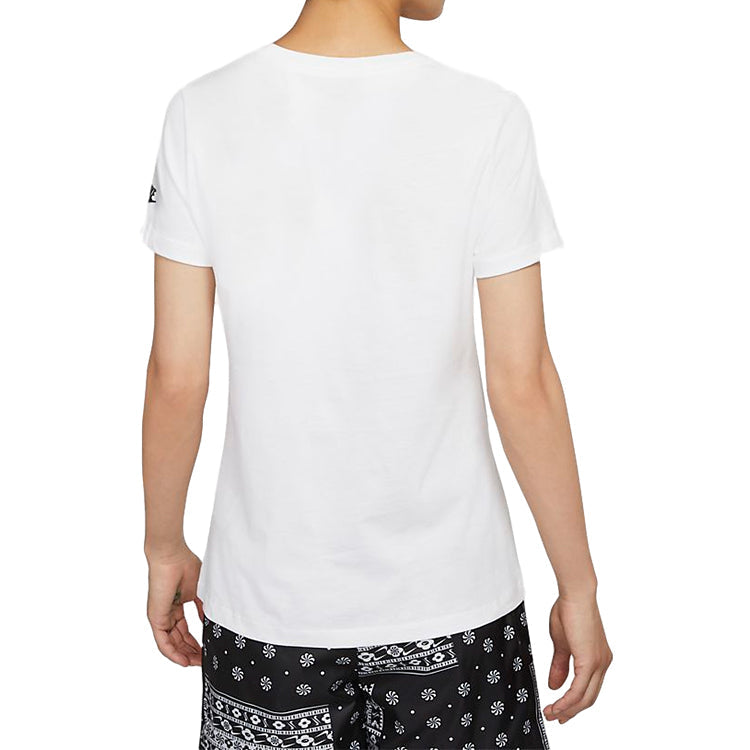 (WMNS) Nike Sportswear Athleisure Casual Sports Short Sleeve White CV8013-100