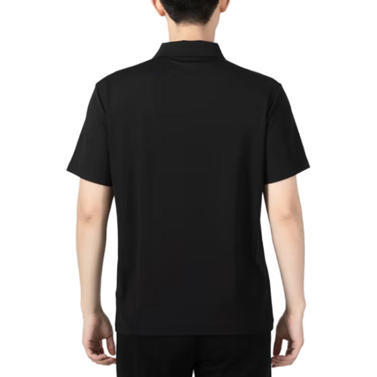 Skechers Classic Logo Polo Shirt 'Black White' P122M053-0018