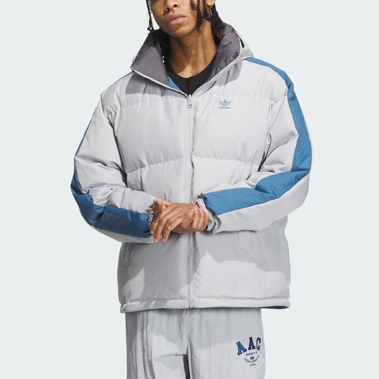 adidas Originals Reversible Down Jackets 'Blue White' IU4828