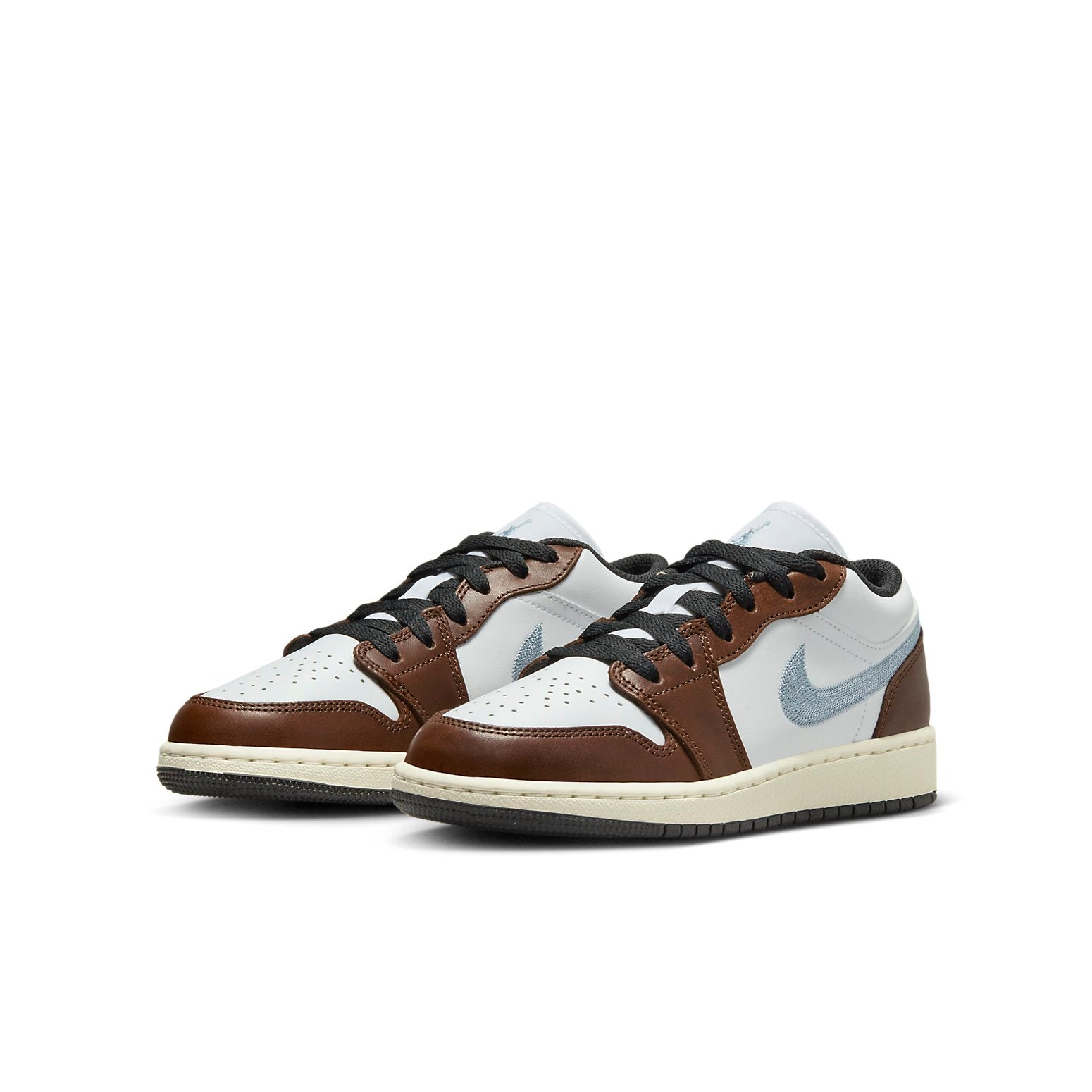 (GS) Air Jordan 1 Low SE 'Mocha Blue Grey' FQ8156-142