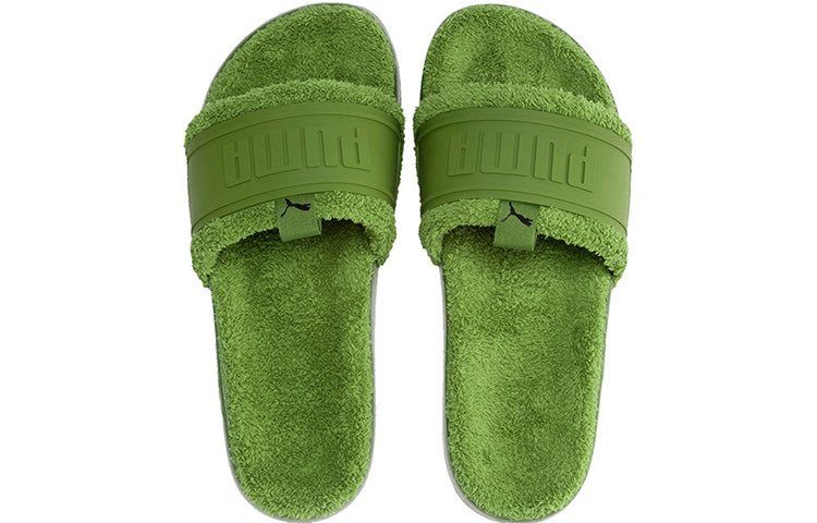 PUMA Leadcat YLM Slide Winter Slide Green 370291-03