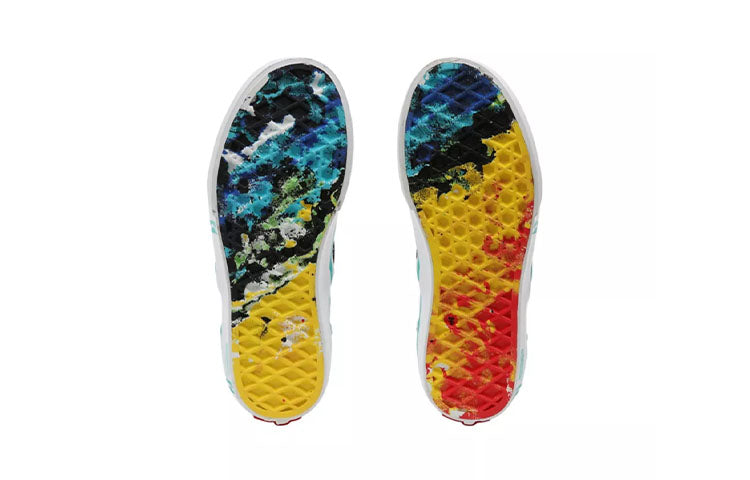 (PS) Vans x Crayola Classic Slip-On 'Black Pink Yellow' VN0A7Q5GARZ
