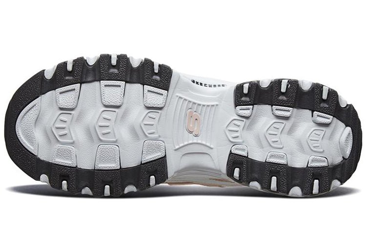 (WMNS) Skechers D'Lites 1.0 'White Goldpink' 88888353-WTRG
