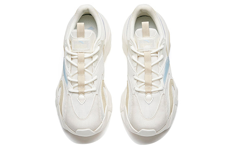 (WMNS) ANTA Life Series Sneakers 'White Yellow Blue' 922128881-2