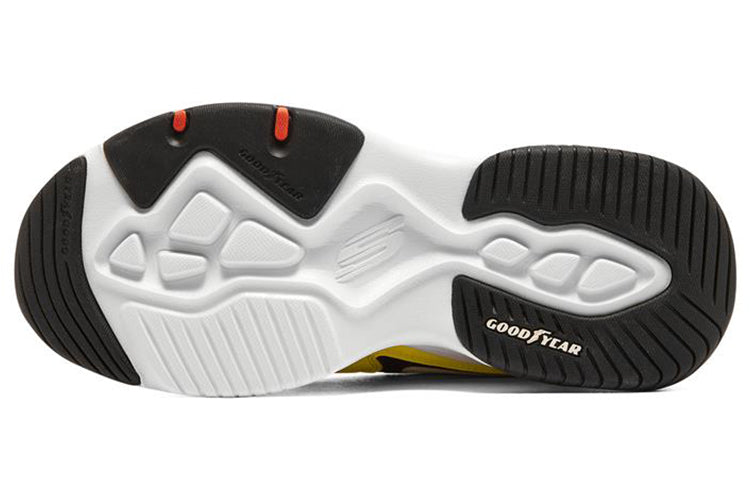 (WMNS) Skechers D'Lites 4.0 'White Yellow' 800004-WYL