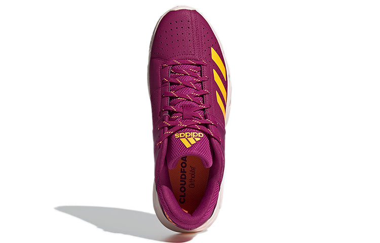 adidas Wucht P3 Wear-resistant Non-Slip Badminton Sports Shoe Purple Unisex FU8327