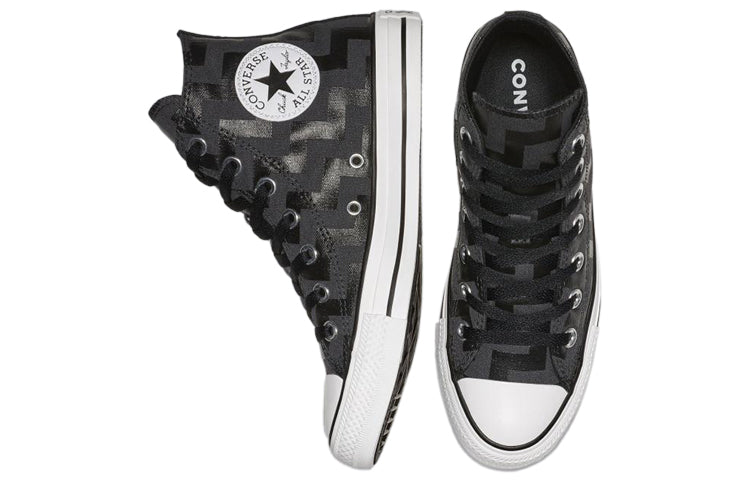 (WMNS) Converse Chuck Taylor All Star Wave Pattern Black 565212F
