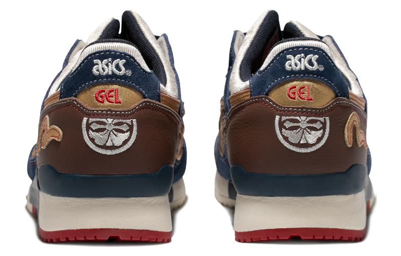 ASICS Gel-Lyte 3 300 x EVISU 'Grey Blue Dark Brown' 1203A301-500