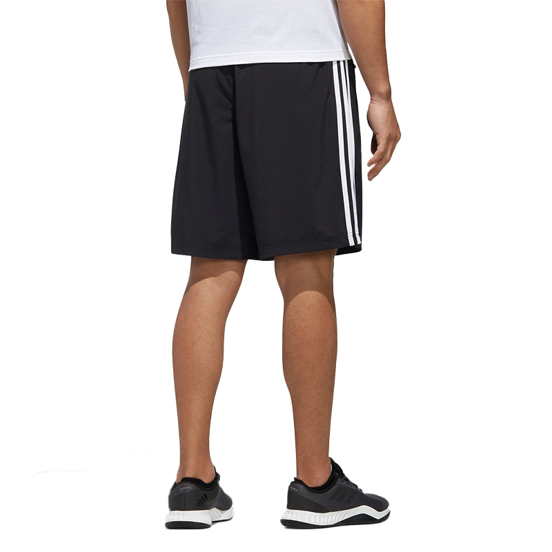 adidas AI SHR LIBRARY Stripe Athleisure Casual Sports Shorts Black DY8730