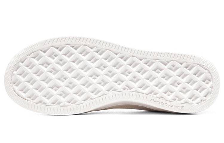 (WMNS) Skechers Sport Court 92 'White Brown' 896127-OFWT