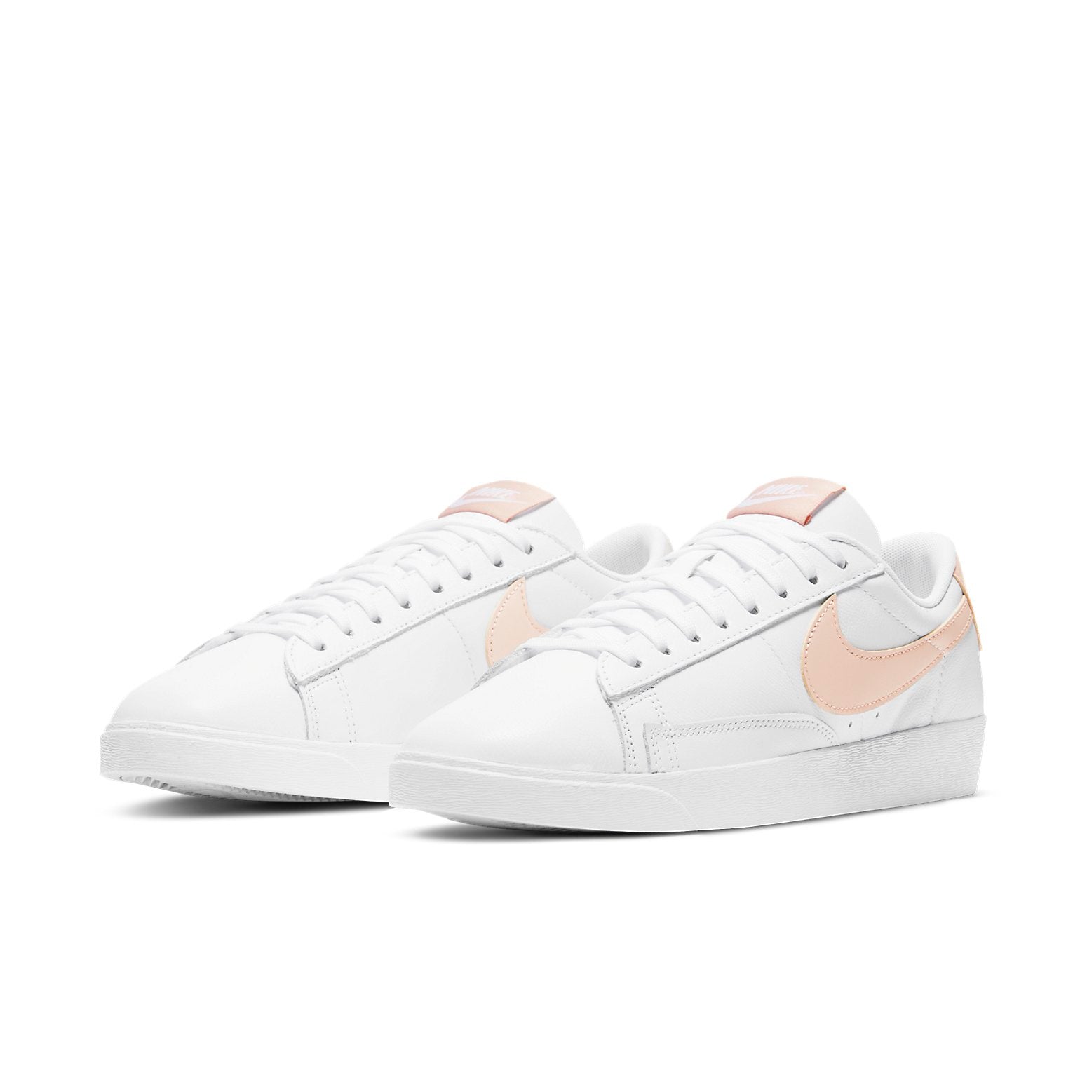 (WMNS) Nike Blazer Low LE Light Orange/White AV9370-118