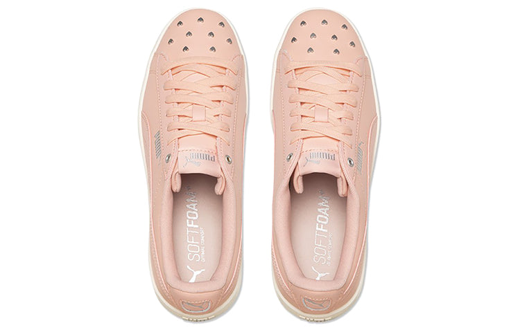 (WMNS) PUMA Vikky V2 Studs Pink/White 369111-02