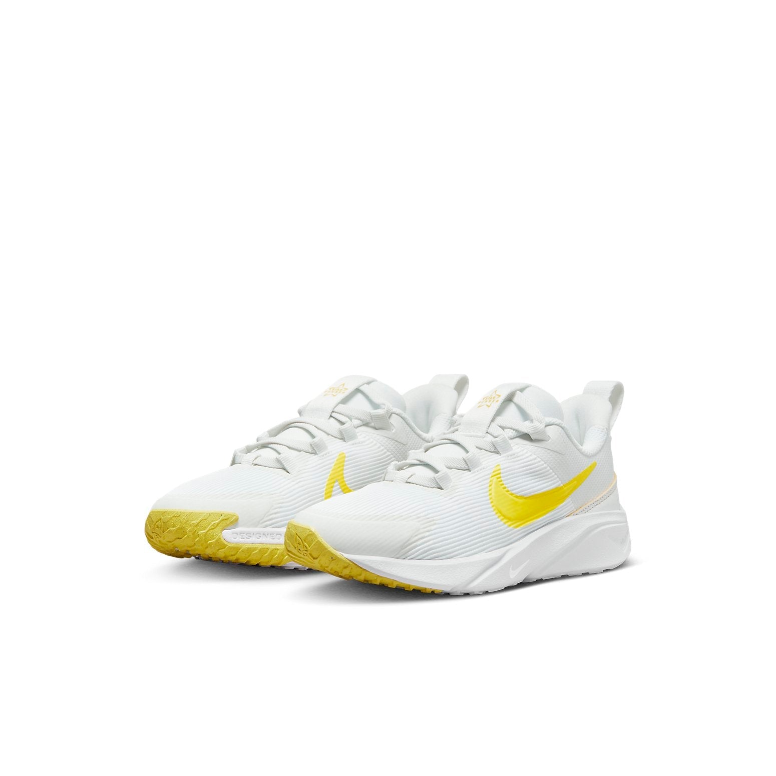 (PS) Nike Star Runner 4 'Summit White Opti Yellow' DX7614-101