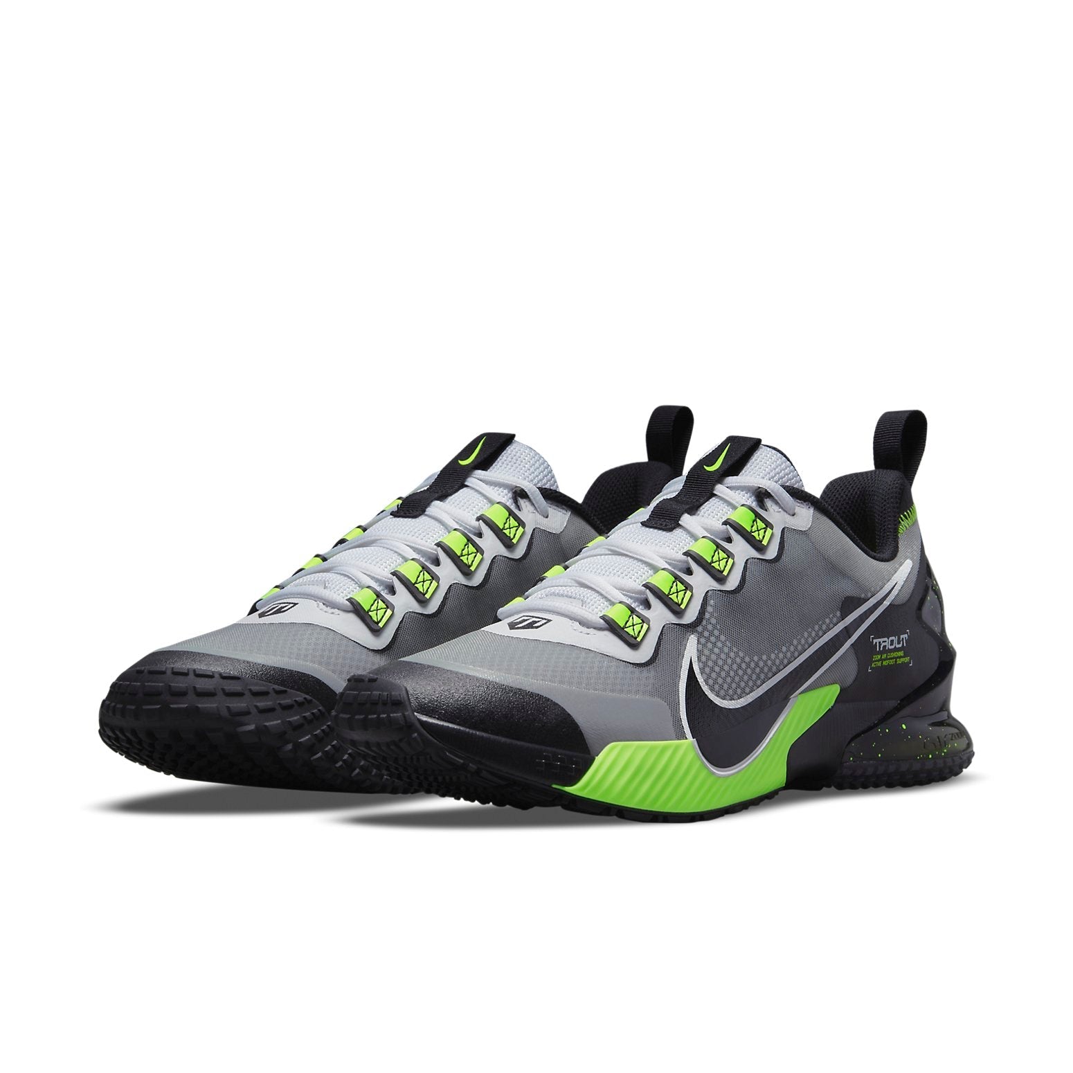 Nike Force Zoom Trout LTD TF 'Light Smoke Grey Volt' CZ5916-023