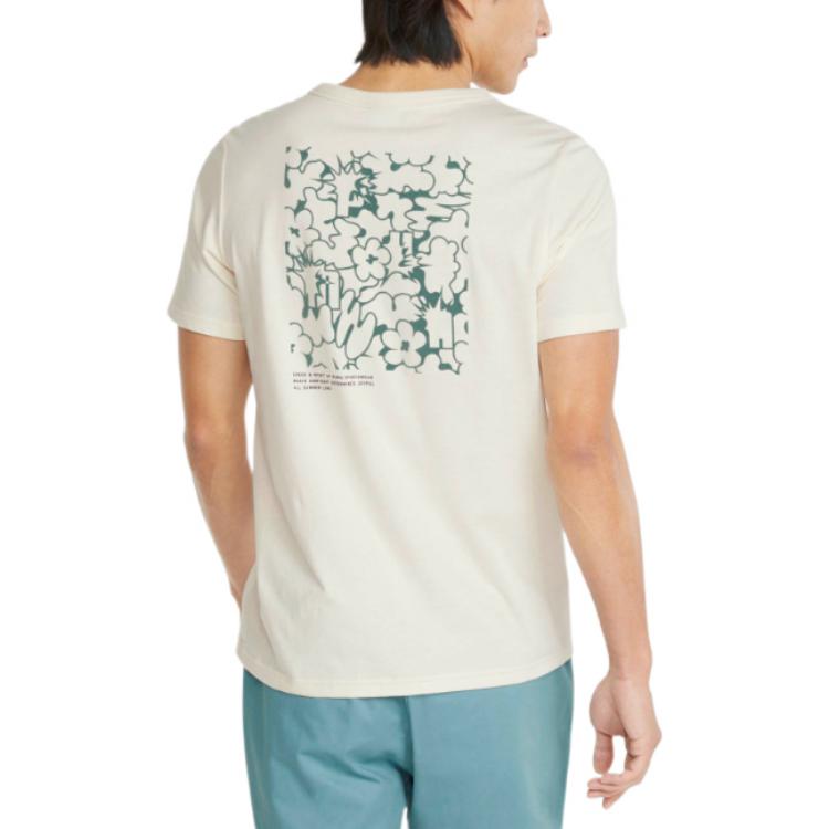 PUMA Classics Summer Resort Graphic Tee 'White' 536918-65