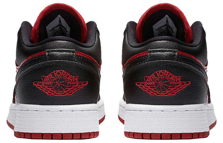 (GS) Air Jordan 1 Low 'Gym Red Black' 553560-610