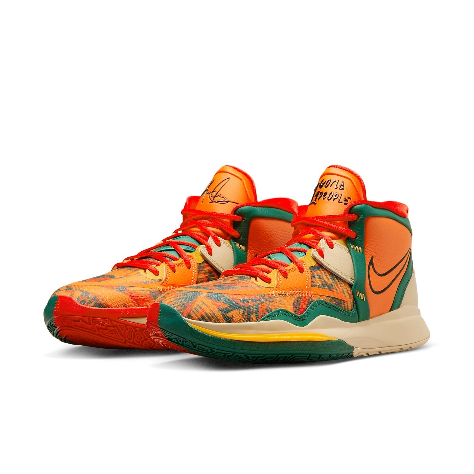 Nike Kyrie Infinity One World One People EP Kyrie Irving 8 Orange Green Version 'Orange Green' DO9615-800