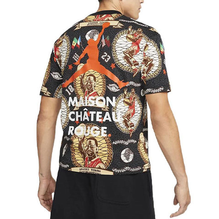 Air Jordan x Maison Chateau Rouge T-Shirt 'Black' DJ9768-010