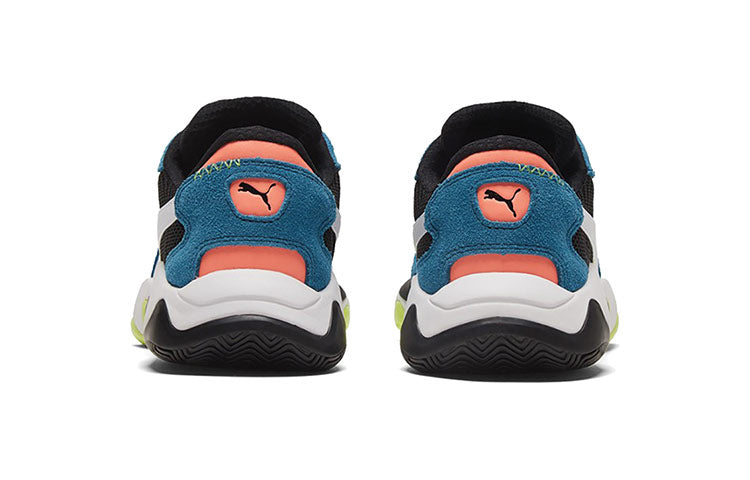 PUMA Storm Stitching 'White Black Blue' 372274-05