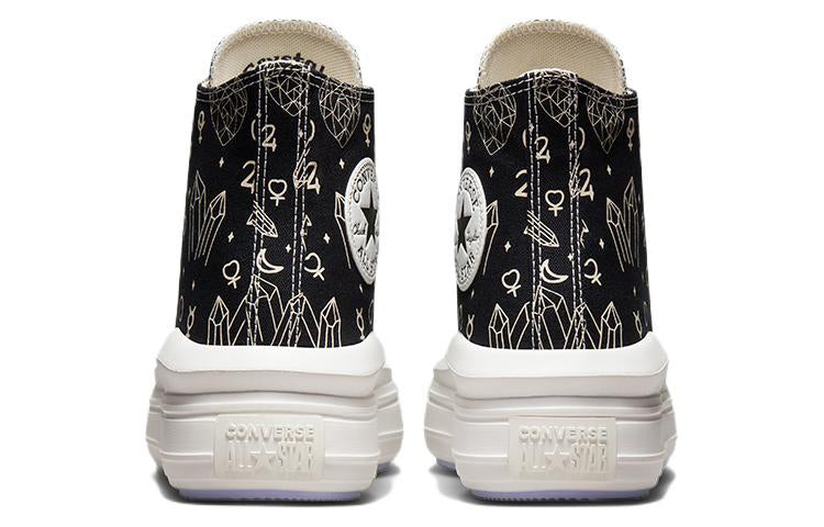 (WMNS) Converse Chuck Taylor All Star Move 'Black White' A03725C