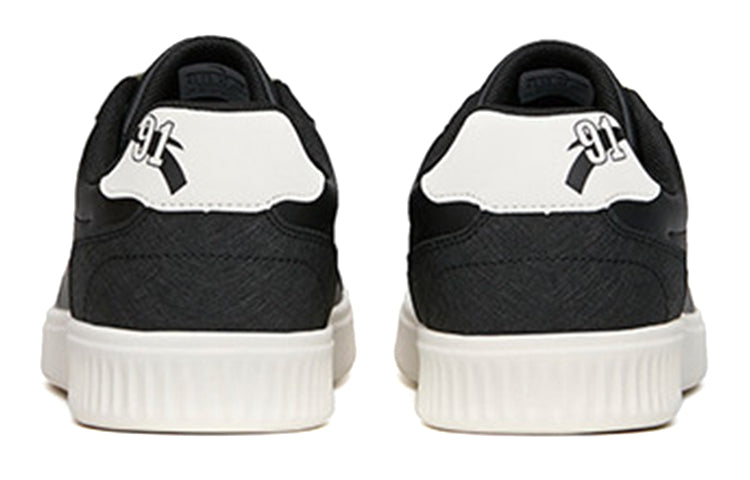 ANTA Basic Skateboarding Shoes 'Black White' 112138064-3