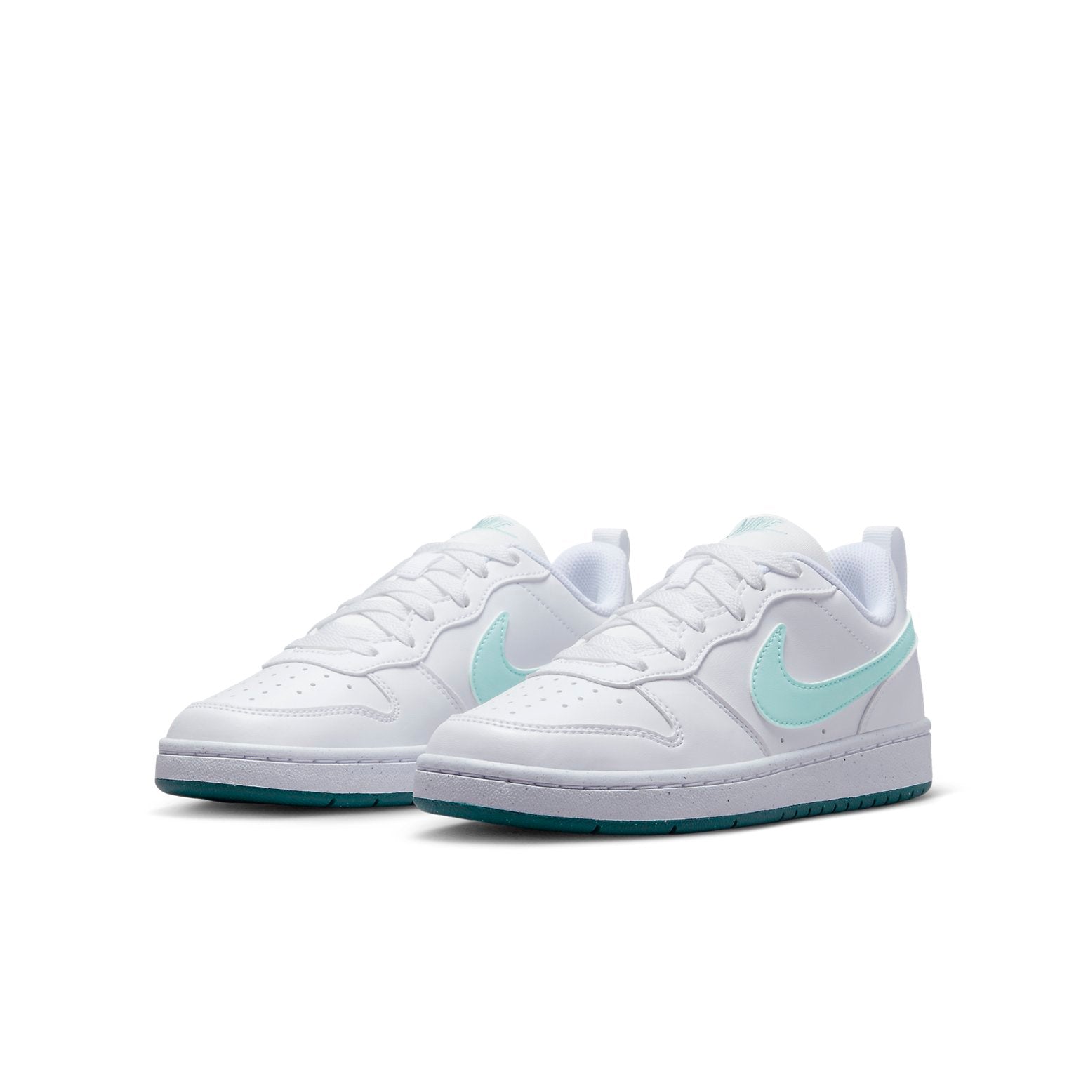 (GS) Nike Court Borough Low 2 'Geode Teal White' DV5456-102