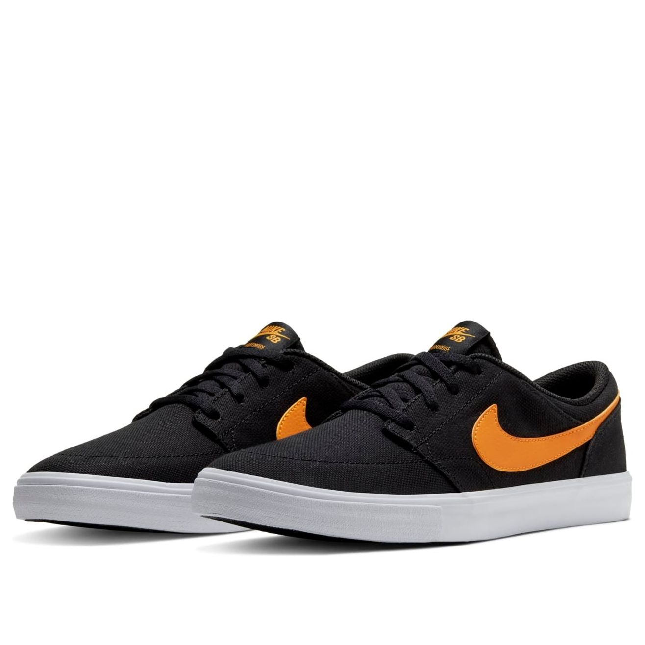 Nike SB Portmore II Solar CNVS 'Black Yellow' 880268-013