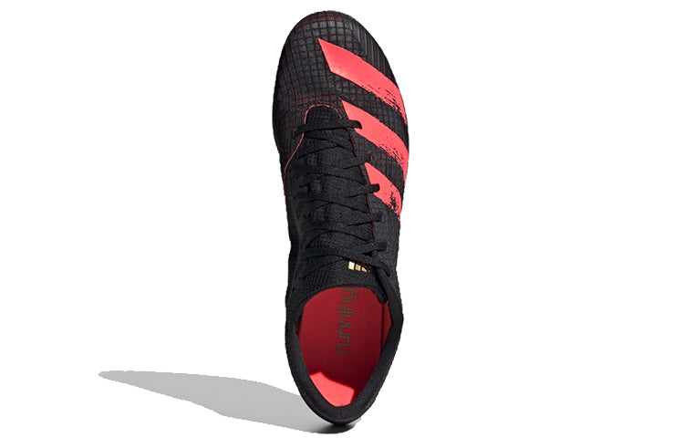 adidas Distancestar Spikes 'Black Red' EG6193