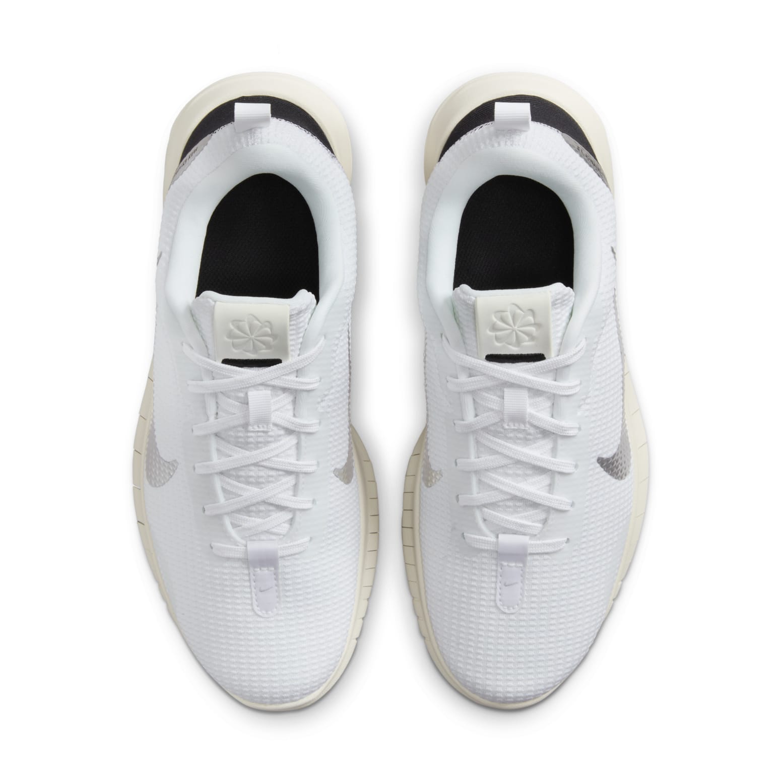 (WMNS) Nike Flex Experience Run 12 'White Metallic Silver' DV0746-101
