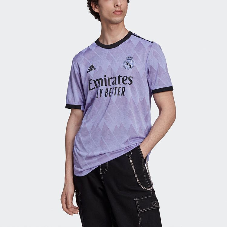 adidas Real Madrid 22/23 Away Authentic Jersey 'Purple' H18492