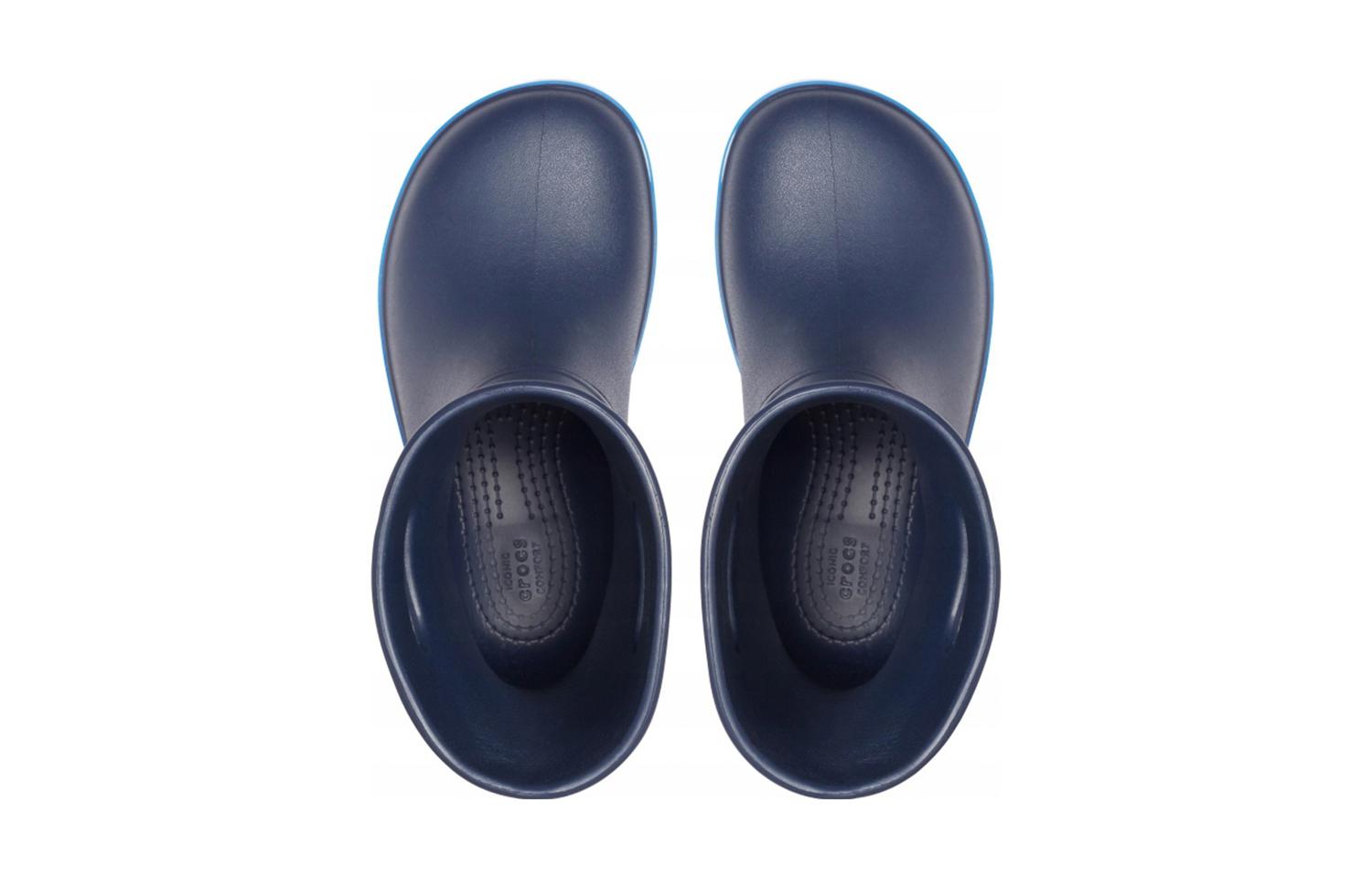 (GS) Crocs Rain Boots 'Navy Bright Cobalt' 205827-4KB